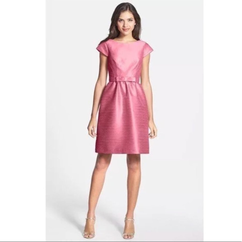 Alfred Sung Woven Fit & Flare Dress 14